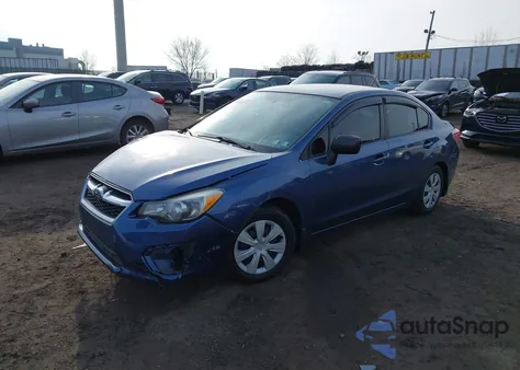 2012 Subaru Impreza 2.0I из США, поврежденный, VIN JF1GJAA61CH015719